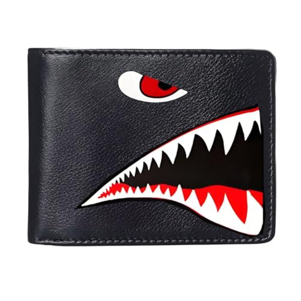 Men's Short Wallet Money Clip Pu Leather Horizontal Wallet Coin‎ Purse